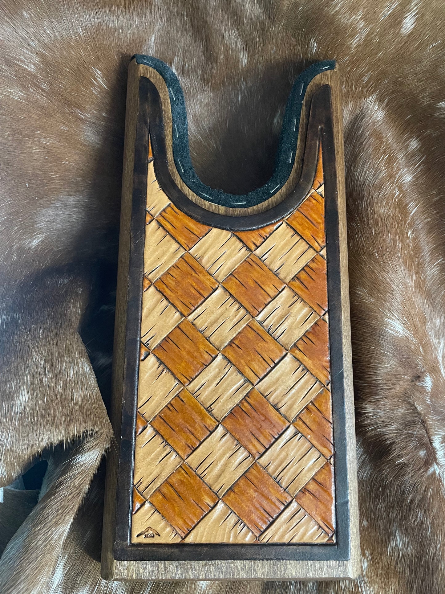 Boot Jack - Hand tooled