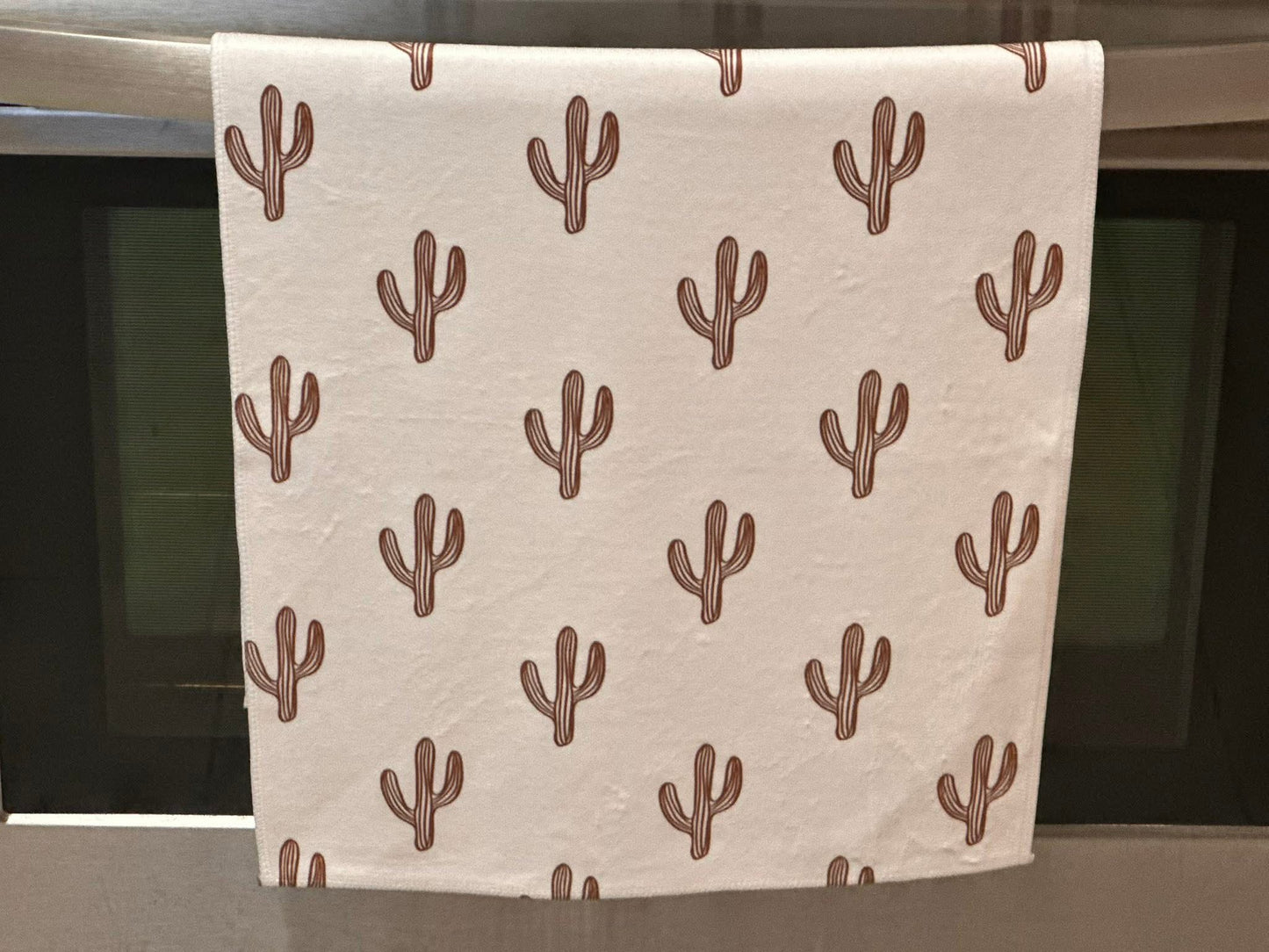 Cactus Rust Kitchen Towel