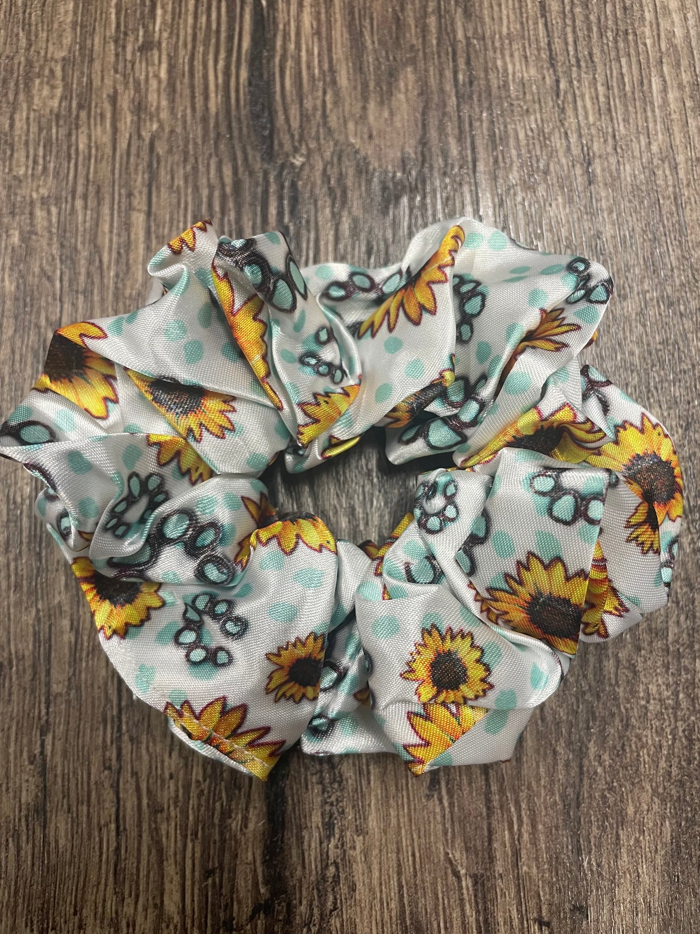 Silk Scrunchie - Sunflower Squash
