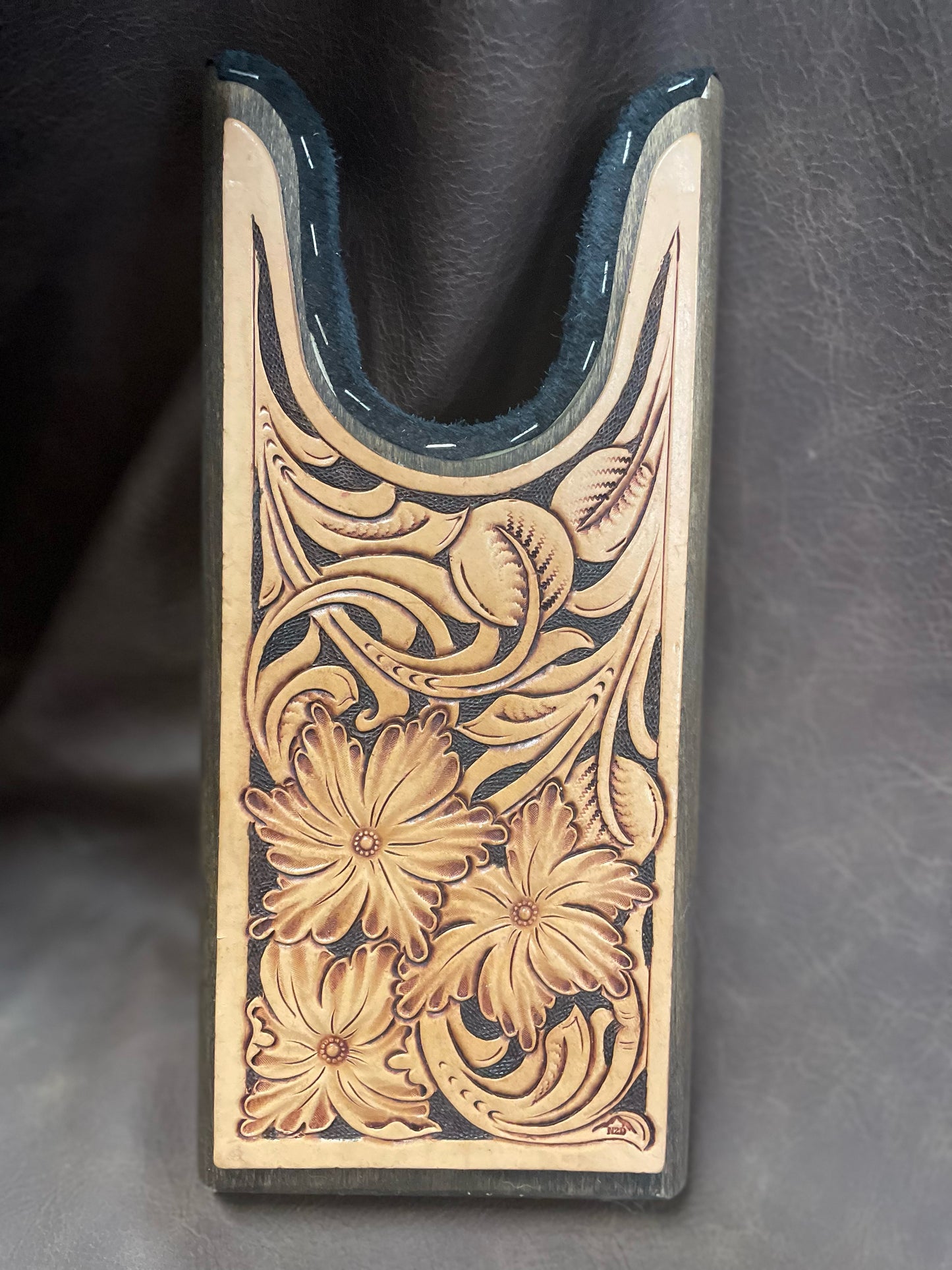 Boot Jack - Hand Tooled