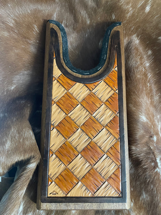 Boot Jack - Hand tooled