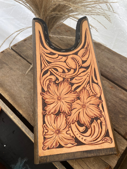Boot Jack - Hand Tooled