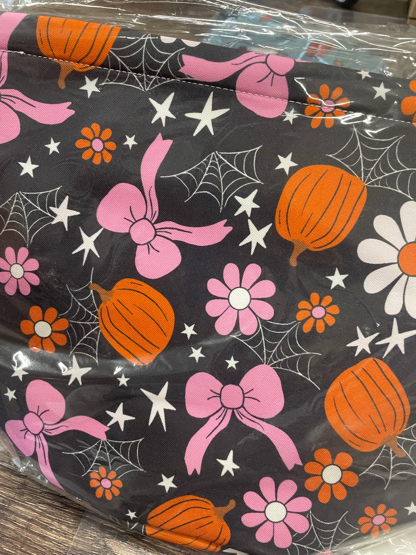 Pink Bows Halloween / Decor Bucket