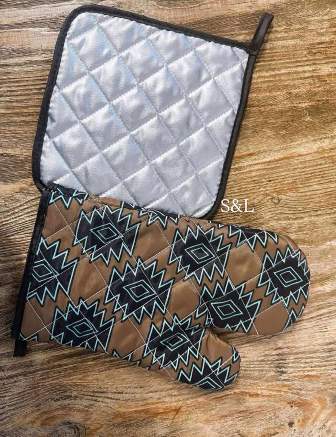 Rust/Black/Turq Southwest Set