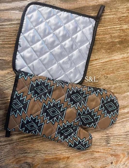 Rust/Black/Turq Southwest Set