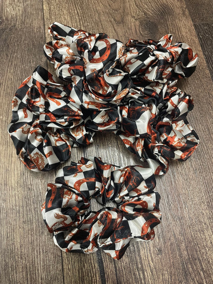 Silk Scrunchie - Lucky Rider