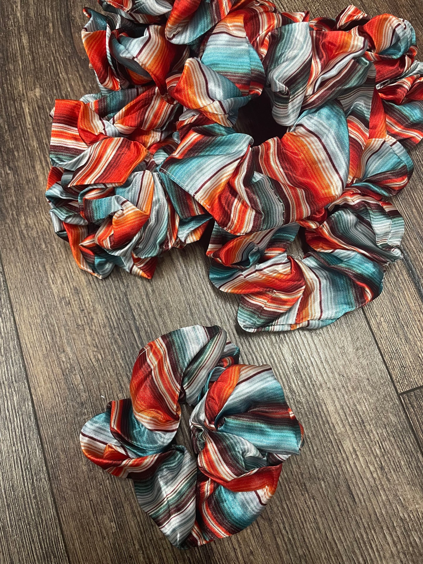 Silk Scrunchie - OG Serape