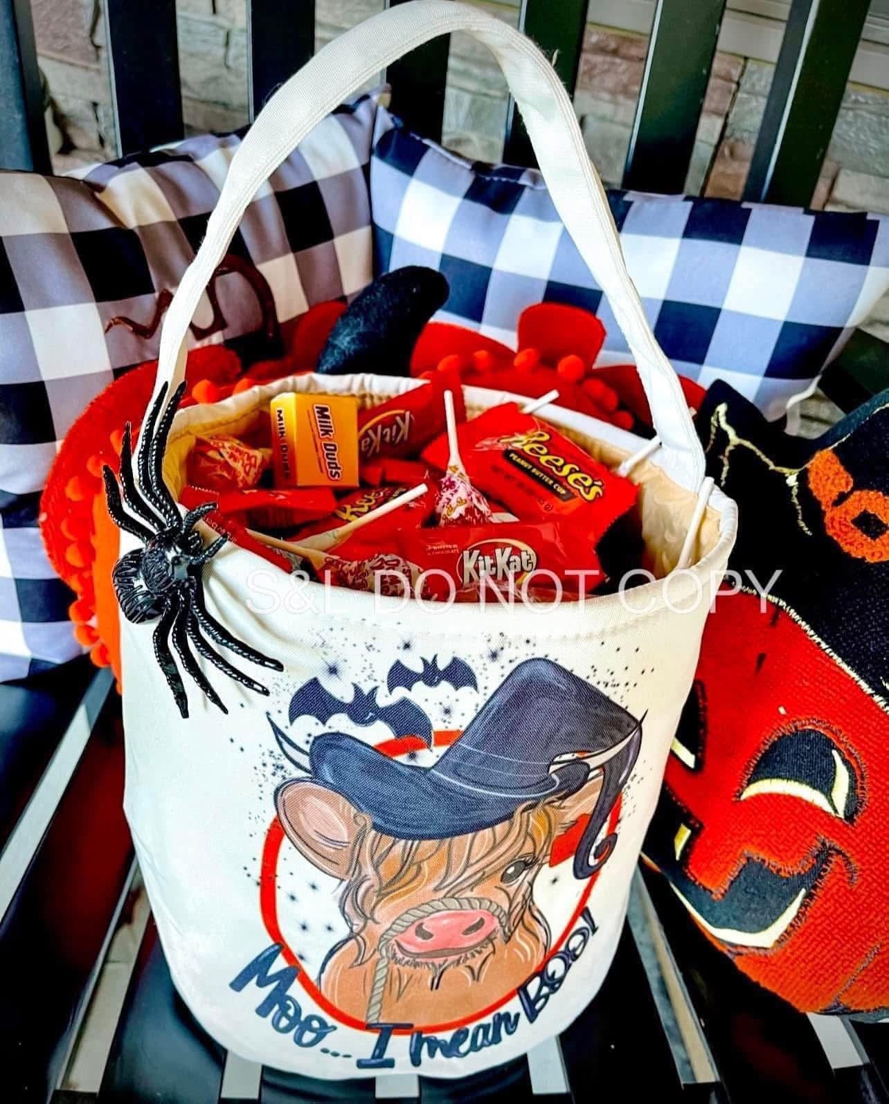 Camo Halloween / Decor Bucket